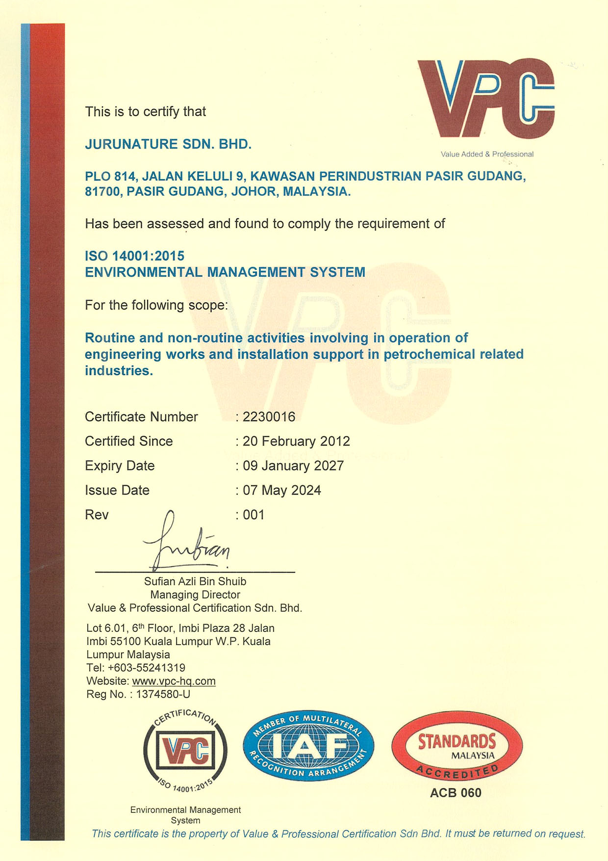 ISO 14001