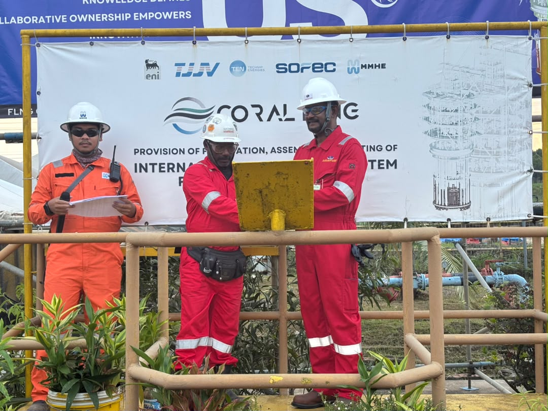 Jurunature Management Visit to MMHE FLNG Internal Turret Project