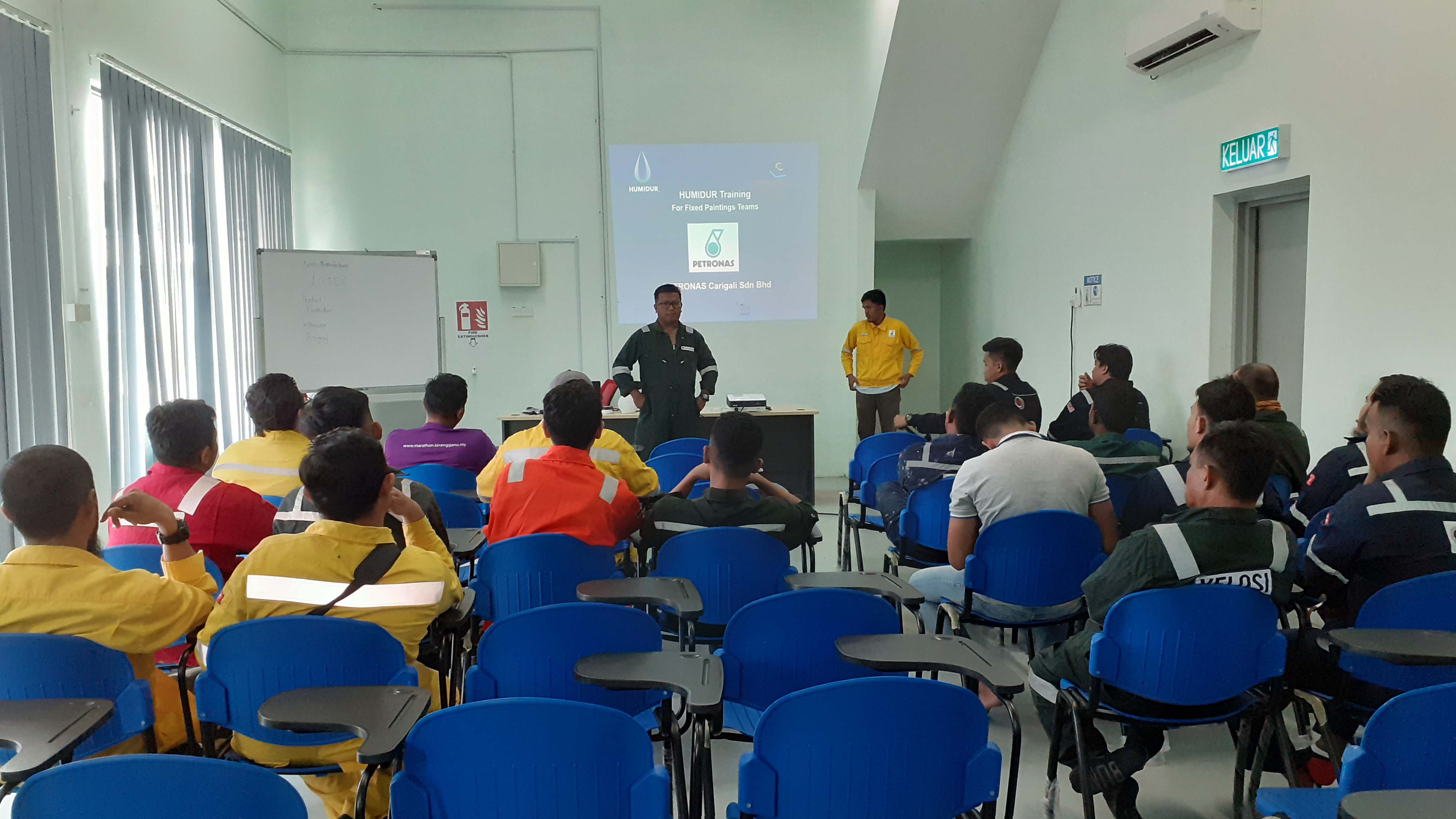 Humidur Training for Petronas Carigali Team (Mar2020)