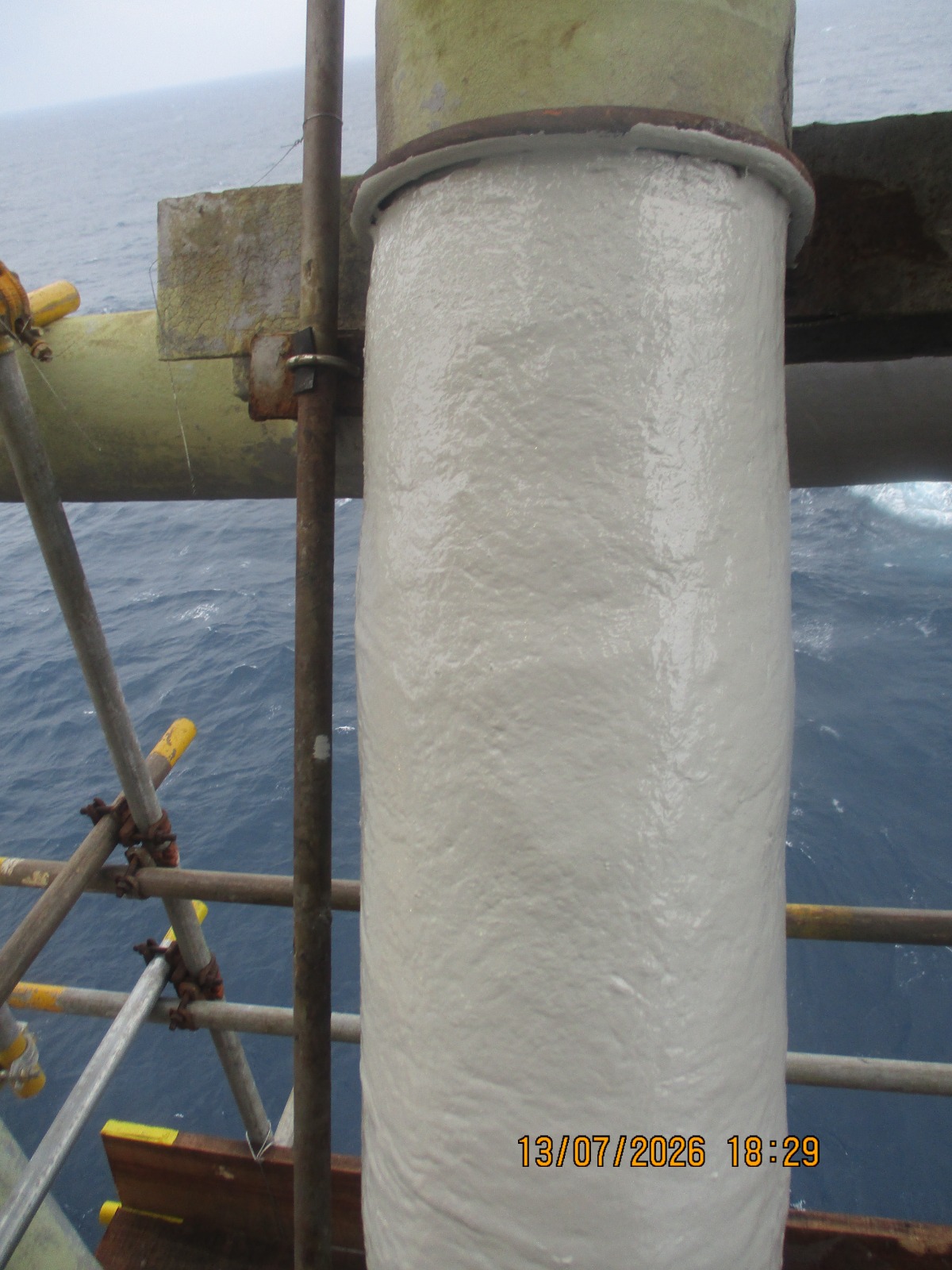 Passive Fire Protetion (PFP) Work for EPA Flare Boom Piping