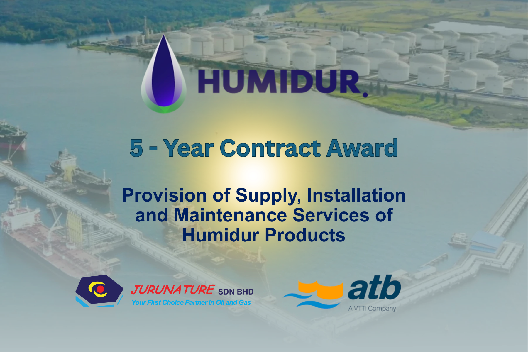 JURUNATURE Sdn Bhd Secures 5-Year HUMIDUR Coating Application Contract with ATT Tanjung Bin (ATB)