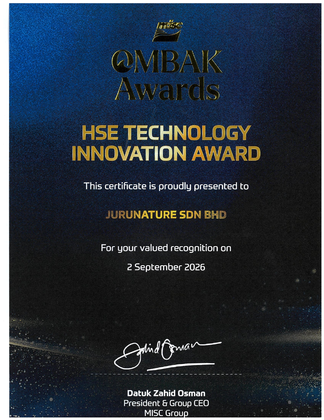 MISC OMBAK Awards 