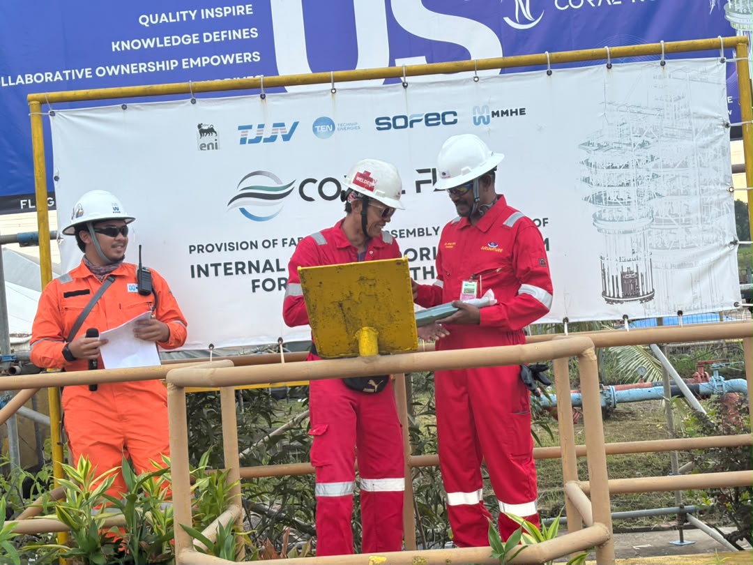 Jurunature Management Visit to MMHE FLNG Internal Turret Project